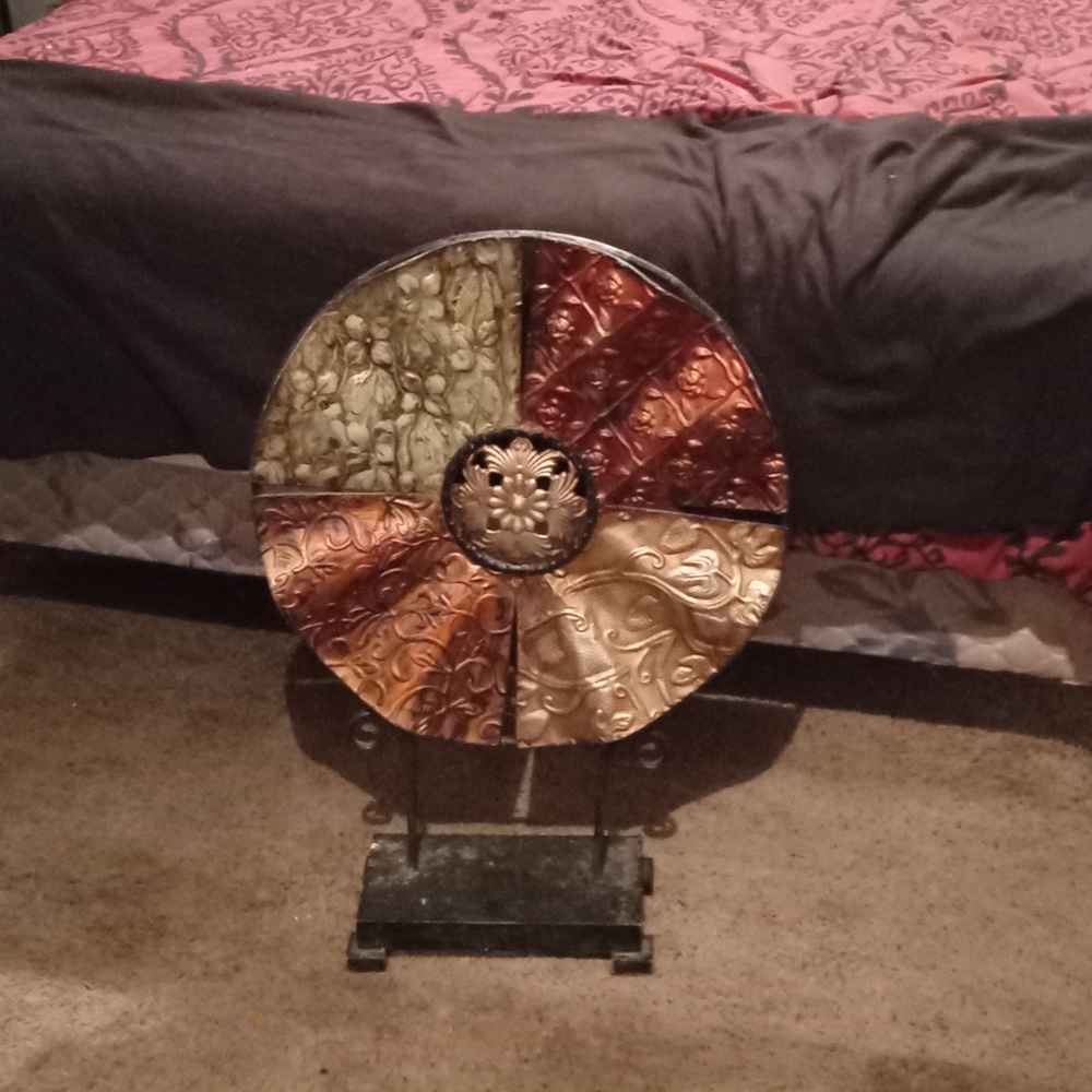 Beautiful metal home decor art